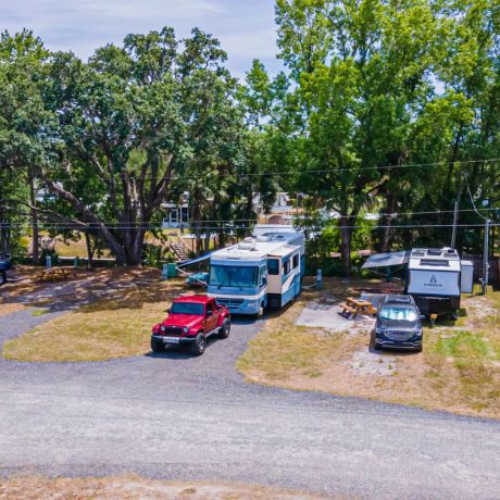 waterfront campground at Homosassa, Florida